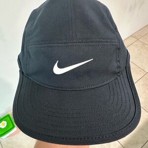 Nike Classic Black Hat with White Swoosh